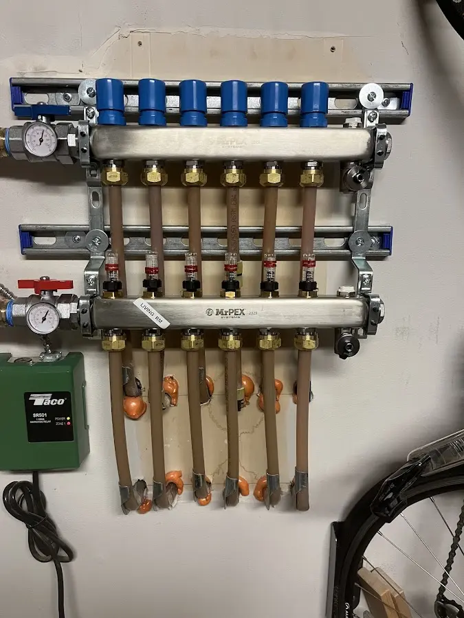 Plumber performing Leak Detection at a residential property in Stoneham